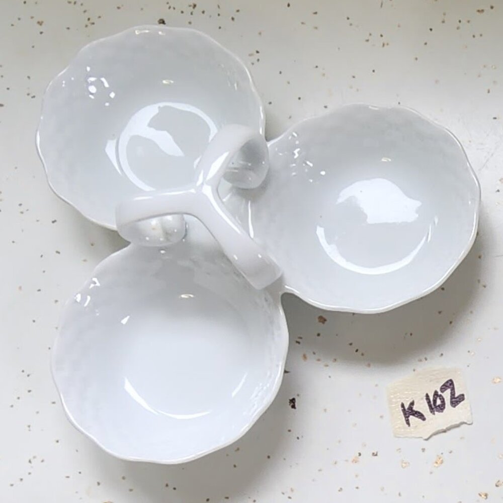 Mikasa Triple-Section Serving Dish